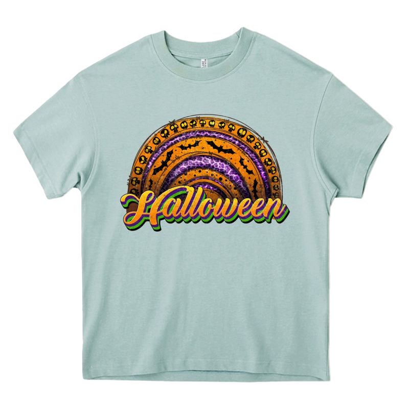 Halloween Rainbow Heavy Core Tee by JahusDesignShop | Teevron