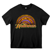 Black halloween rainbow Heavy Core Tee - JahusDesignShop