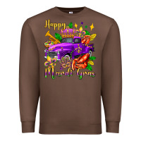 Chestnut happy mardi gras truck olivia Premium Sweatshirt - OliviaCreatesArt