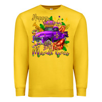 Lemon happy mardi gras truck olivia Premium Sweatshirt - OliviaCreatesArt