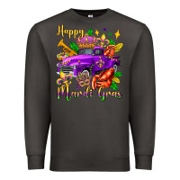 Smoke happy mardi gras truck olivia Premium Sweatshirt - OliviaCreatesArt