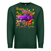 Sports Green happy mardi gras truck olivia Premium Sweatshirt - OliviaCreatesArt