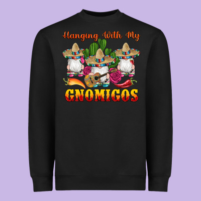 Hanging With Gnomigos Heavyweight Sweatshirt Designed By Artiststas