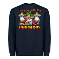 Navy hanging with gnomigos Heavyweight Sweatshirt - Artiststas