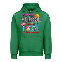 Emerald Bye Bye School Hello Pool Teacher  Squad Urban Hoodie - CowhideDigitalArt