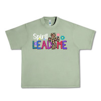Oil Green spirit lead me Urban Heavy Tee - JahusDesignShop