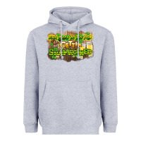 Heather Grey Err body in the pub gettin shamrocked Heavyweight Hoodie - HowdyJamesFarm