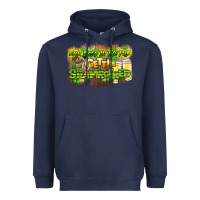 Navy Err body in the pub gettin shamrocked Heavyweight Hoodie - HowdyJamesFarm