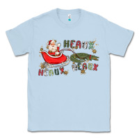 Dusty Blue heaux heaux heaux Classic Tee - MaliasSmallBusiness