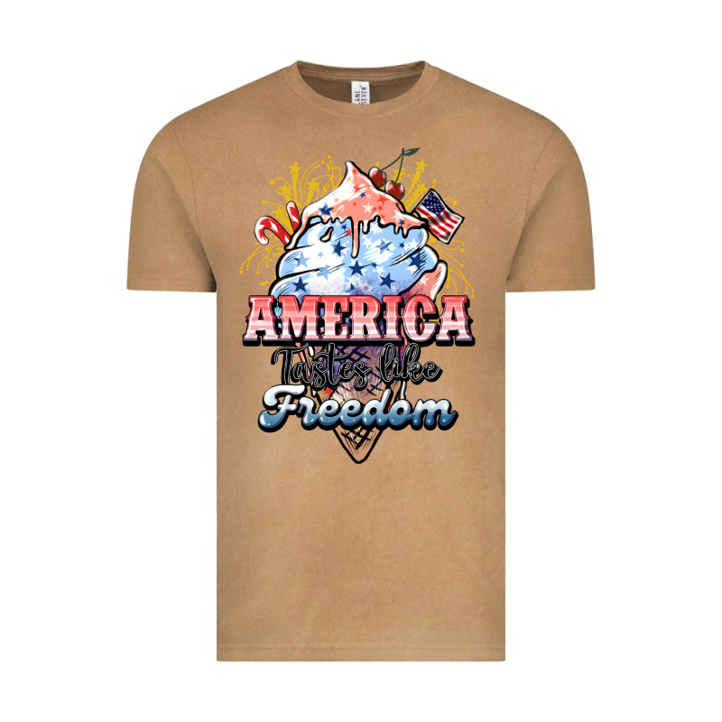 America Ice Cream Vintage Tee by NancyCooperArtShop | Teevron