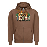 Chestnut Love Texas 4th of july Zipper Hoodie - HowdyJamesFarm