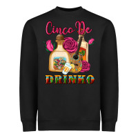 Black cinco de drinko Heavyweight Sweatshirt - Artiststas