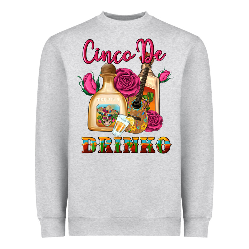 Cinco De Drinko Heavyweight Sweatshirt by Artiststas | Teevron