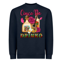 Navy cinco de drinko Heavyweight Sweatshirt - Artiststas
