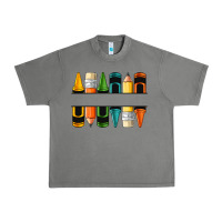 Tornado custom crayons with pencil Urban Heavy Tee - NancyCooperArtShop