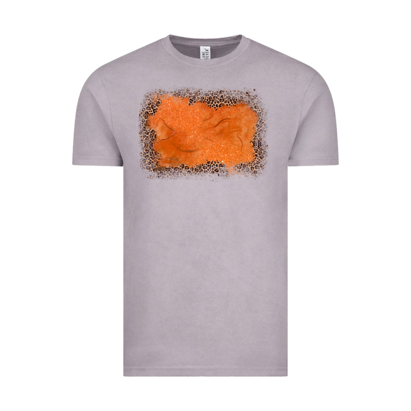 Gemstone Orange Leopard Background Vintage Tee by JahusDesignShop | Teevron