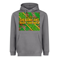 Storm Let the shenanigans begin shamrock tumbler Heavyweight Hoodie - HowdyJamesFarm