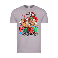 Merry Slothmas Vintage Tee | Teevron