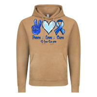 Vintage Camel Peace Love Cure Colon Cancer Vintage Hoodie - Jasminsmagicworld