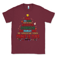Burgundy his name shall be Classic Tee - MaliasSmallBusiness