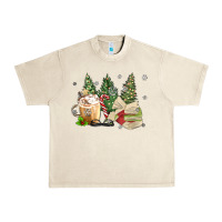 Sandshell christmas coffee and book Urban Heavy Tee - MaliasSmallBusiness