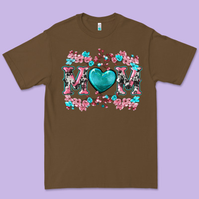 Cherry Blossoms Mom Premium Tee Designed By Artiststas