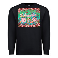 Black Easter gnomes Premium Sweatshirt - OliviaCreatesArt