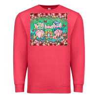 Cardinal Easter gnomes Premium Sweatshirt - OliviaCreatesArt