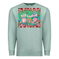 Seafoam Easter gnomes Premium Sweatshirt - OliviaCreatesArt