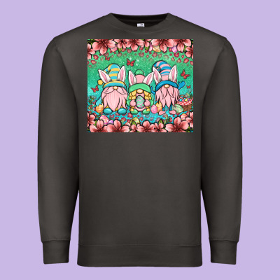 Easter Gnomes Premium Sweatshirt Designed By Oliviacreatesart