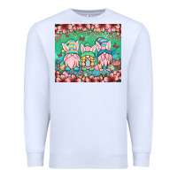 White Easter gnomes Premium Sweatshirt - OliviaCreatesArt