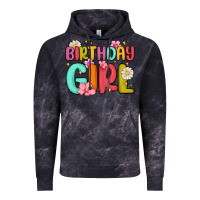 Cloud Black birthday girl Vintage Hoodie - MaliasSmallBusiness