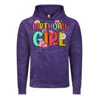 Cloud Purple birthday girl Vintage Hoodie - MaliasSmallBusiness