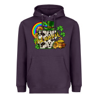 Plum Arkansas map St. Patrick's Heavyweight Hoodie - CowGirlArtShop