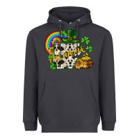 Smoke Arkansas map St. Patrick's Heavyweight Hoodie - CowGirlArtShop