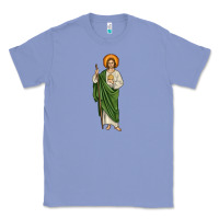 Colony Blue san judas Classic Tee - JahusDesignShop