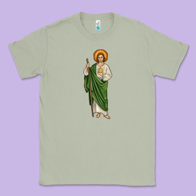 San Judas Classic Tee Designed By Jahusdesignshop