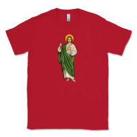Red san judas Classic Tee - JahusDesignShop