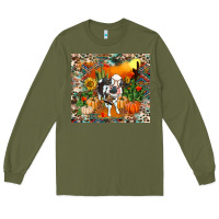 Army Green Fall baby cow Long Sleeve Tee - RanaPortraitStore