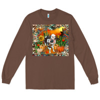 Chestnut Fall baby cow Long Sleeve Tee - RanaPortraitStore