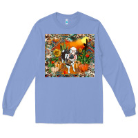 Colony Blue Fall baby cow Long Sleeve Tee - RanaPortraitStore