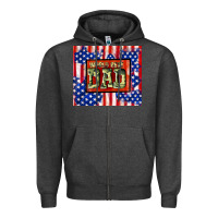Charcoal Heather world best dad Zipper Hoodie - TumblerDesignByShophia