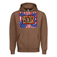 Chestnut world best dad Zipper Hoodie - TumblerDesignByShophia