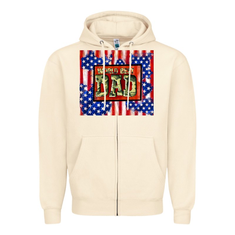 World Best Dad Zipper Hoodie by TumblerDesignByShophia | Teevron