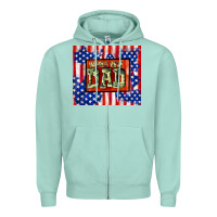 Seafoam world best dad Zipper Hoodie - TumblerDesignByShophia