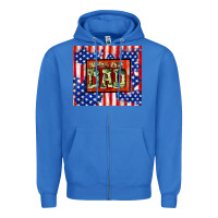 True Royal world best dad Zipper Hoodie - TumblerDesignByShophia