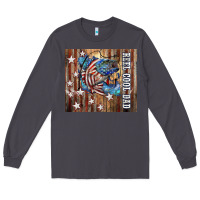 Smoke Western Reel Cool Dad American Flag Bass Long Sleeve Tee - LillyAllenDesigns