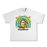 Lunar Rock bus driver rainbow Urban Heavy Tee - NancyCooperArtShop