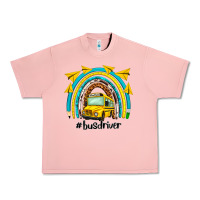 Salmon bus driver rainbow Urban Heavy Tee - NancyCooperArtShop