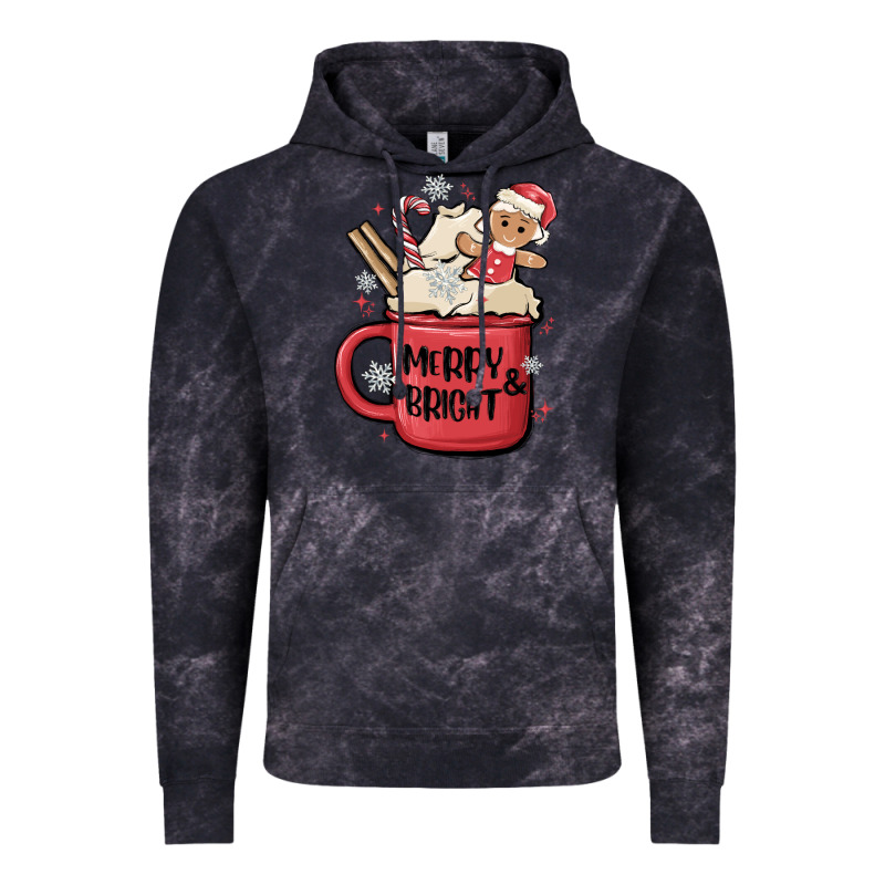 Merry And Bright Vintage Hoodie by MaliasSmallBusiness | Teevron